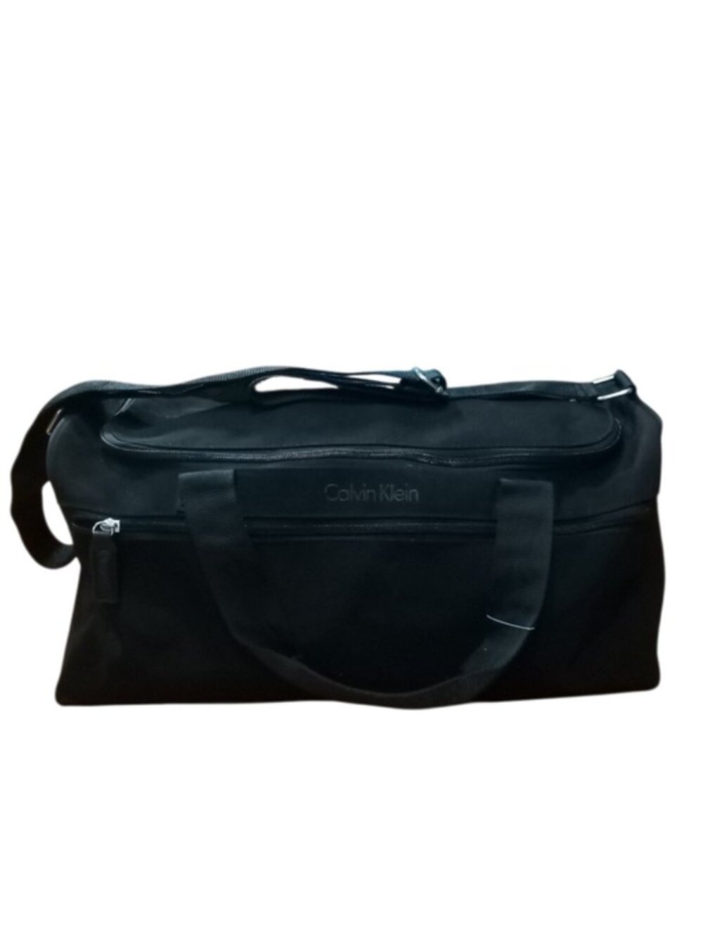 Calvin Klein Black Canvas Men's Duffel Bag